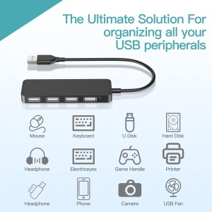 USB hub USB2.0 A M-4xUSB2.0 A F - Img 4