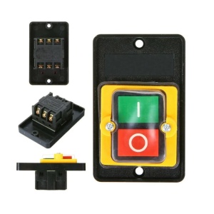Vodootporni Prekidač za Mašine KAO-5M (10A, 220V/380V) – Start/Stop