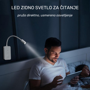 Zidna LED svetiljka bela - Img 4