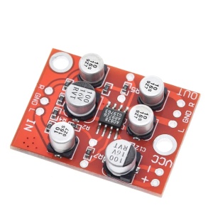 AD828 Stereo Audio Pretpojačalo Modul DC 3.8V-15V za Mikrofone - Img 4