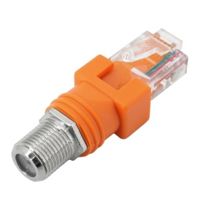 Adapter F-ženski na RJ45-muški za testiranje koaksijalnih kablova - Img 1