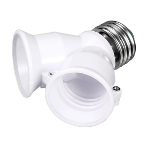 Adapter za sijalično grlo sa E27 na 2xE27 – Razdelnik za dve sijalice