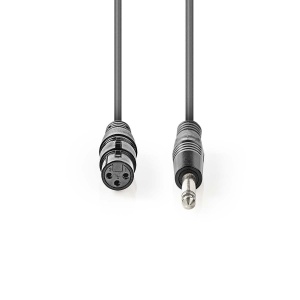 Audio kabl XLR ženski na 6.35mm džek (mono) - 5m - Img 2