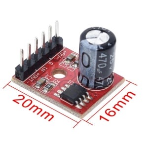 Audio pojačalo mono 5W LTK5128 2.5V-5.5V (Klasa AB/D) - Img 2