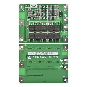 BMS 4S 40A Zaštitna Elektronika sa Balansom za 18650 Li-ion Baterije 16.8V - Img 3