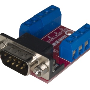 DB9 Muški na Terminal Blok Adapter – RS232 Konektor na Šraf (Bez Lemljenja)
