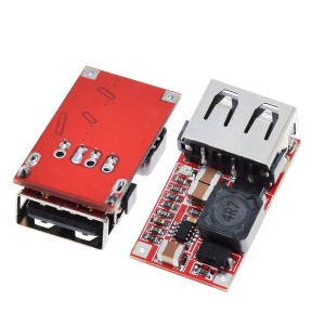 DC-DC Buck Konverter 6V-24V na 5V 3A sa USB Izlazom - Step-down Modul