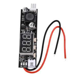 Digitalni PWM Regulator Brzine i Temperature 2-3 Wire Ventilatora 12V - sa LED displejom i NTC B3590 Sondom - Img 7