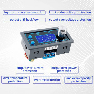 Digitalni Regulator Napona ZK-4KX DC-DC Buck Boost Pretvarač 0.5-30V 4A 35W - Img 4