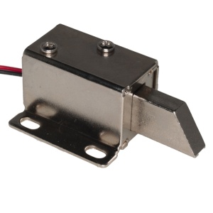 Elektronska brava sa jezičkom 27X27X17mm12VDC 400mA (sa produženim jezičkom)