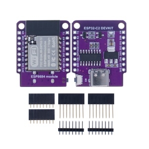 ESP32-C2 Wemos D1 Mini IoT Razvojna Pločica (ESP8684) Wi-Fi + Bluetooth Modul - Type-C
