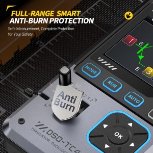 FNIRSI DSO-TC4 Digitalni Osciloskop 3-u-1: Tester Tranzistora i Generator Signala - Img 3