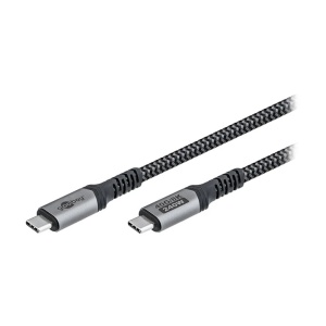 Goobay USB4 USB-C na USB-C Kabl 240W 40Gbps 8K 1.5m Crni