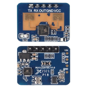 HLK-LD2410C 24GHz mmWave Radarski Senzor Prisustva Ljudskog Tela sa Bluetooth-om - Img 3