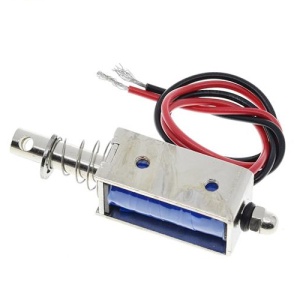 JF-0530B DC Elektromagnetna Kotva Solenoid 12V 5N 10mm (Potezno-Gurajući) - Linearni Aktuator - Img 5