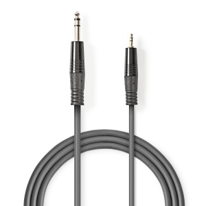 Kabl 3.5mm ST M-6.3mm ST M 1.5m