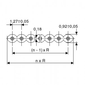 Kabl flat AWG28 sivi 26x0.09mm2 - Img 2