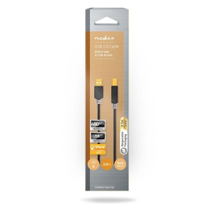 Kabl USB-A M-USB-B M 480Mbps 2.0m - Img 3