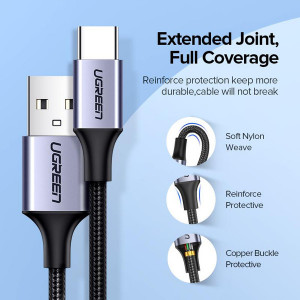 Kabl USB2.0 A muški-USB C muški 1.5m ALU - Img 2