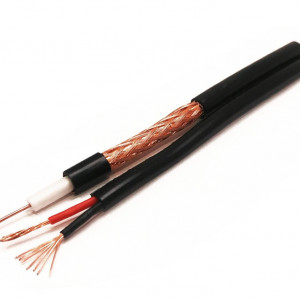 Koaksijalni provodnik RG59+2x0.75mm2 crni