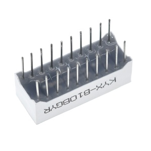 LED bargraf displej 10 segmenata višebojni - Linijski indikator nivoa (KYX-B10BGYR) - Img 6