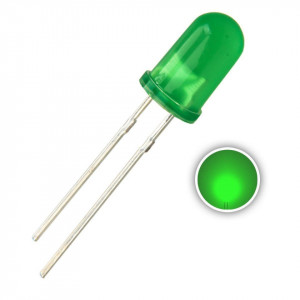 LED dioda 5mm zelena difuzna - Img 5