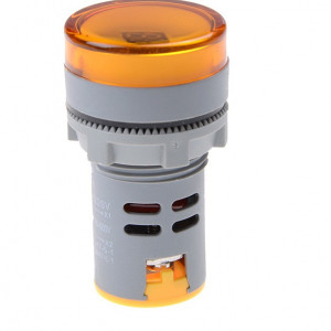 LED voltmetar 60-500VAC 22m žuti - Img 2