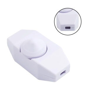 Međugajtanski dimer za lampu (regulator jačine svetla) – beli, 2A/150W - Img 6
