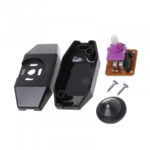 Međugajtanski dimer za lampu (regulator jačine svetla) – crni, 2A/150W - Img 4