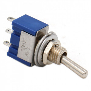 MTS-102 Mini Preklopni Prekidač sa 3 pina ON-ON 6A/125V SPDT