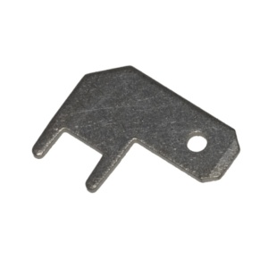 Neizolovana kablovska papučica 4.8mm Sn muška print ugaona