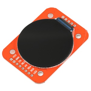Okrugli TFT LCD Displej 1.28" 240x240 GC9A01 SPI sa Čitačem SD Kartica (TF slotom) - za Arduino / ESP32 - Img 7