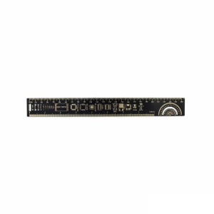 PCB Lenjir 25cm (10") - Multifunkcionalni Inženjerski Alat sa SMD Referencama - Img 4