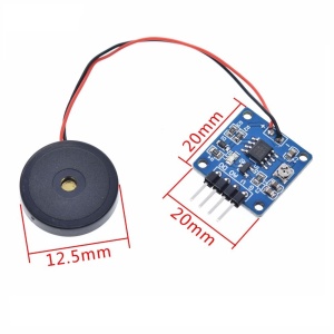 Piezo Senzor Vibracija i Udaraca LM393 Modul za Arduino - Img 4