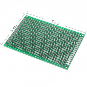 Probna ploča za lemljenje dvostrana 50x70mm - Img 2