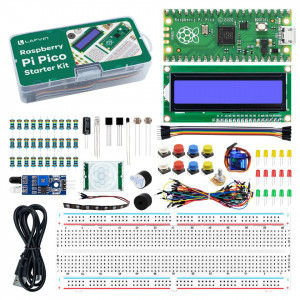 Raspberry Pi Pico RP2040 Basic Starter Kit sa LCD i Senzorima - Edukativni Komplet za Početnike