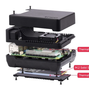 RaspberryPi 5 kućište aluminijumsko Argon NEO - Img 5