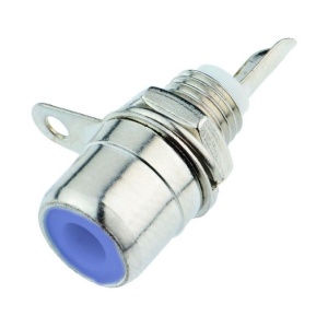 RCA F metalni ugradni plavi
