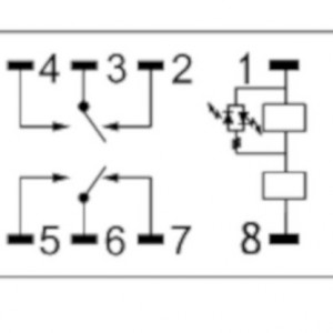 Rele RJ2S-CL 24VDC - Img 2