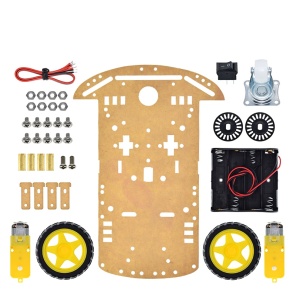 Šasija za Pametan Auto Robot 2WD Komplet (Smart Car Arduino) sa DC Motorima i Encoderima - Img 5