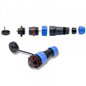 Set vodootpornih konektora SP13 2 pina - Img 3