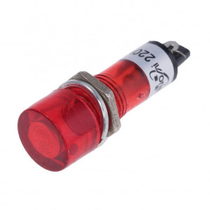 Signalna sijalica 230VAC 10mm crvena