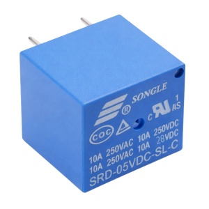 Songle Elektromagnetni Relej 5V 10A SRD-05VDC-SL-C (SPDT 5-pin) - za Arduino i elektroniku - Img 4