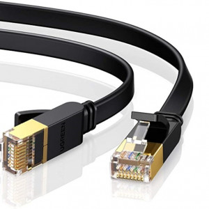 STP kabl CAT7 5.0m flat crni - Img 1