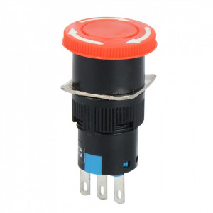 Taster za nužno isključenje 16mm 250V (Emergency Stop) - Pečurka Taster - Img 5