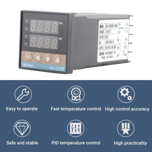 Temperaturni kontroler REX-C100 - Img 2