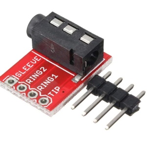 TRRS 3.5mm Stereo Audio Jack Breakout Modul - 4 pina - Img 4