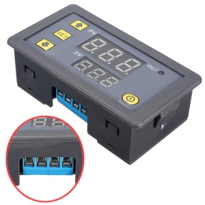 Univerzalni tajmer sa 2 LED displeja ugradni 230VAC - Img 5