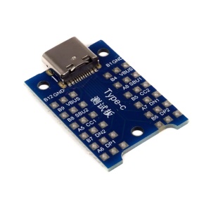 USB-C Breakout Modul - Ženski Type-C Konektor na DIP 2.54mm - Img 2