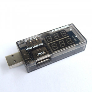 USB Tester Punjača i Kablova - Merač Napona i Struje Keweisi KWS-10VA - Img 6